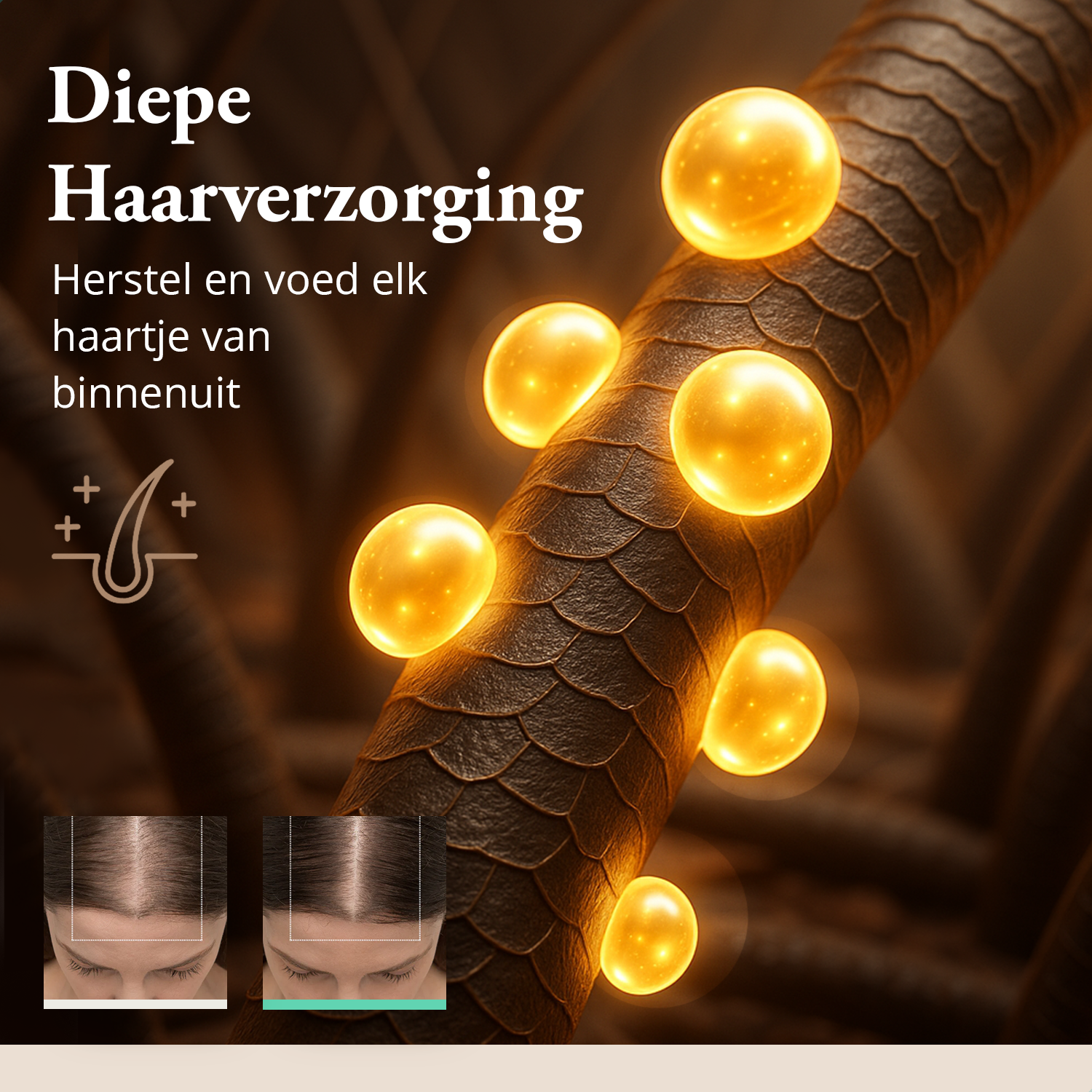 Lujaine Hair Food tegen haaruitval en het stimuleren van haargroei