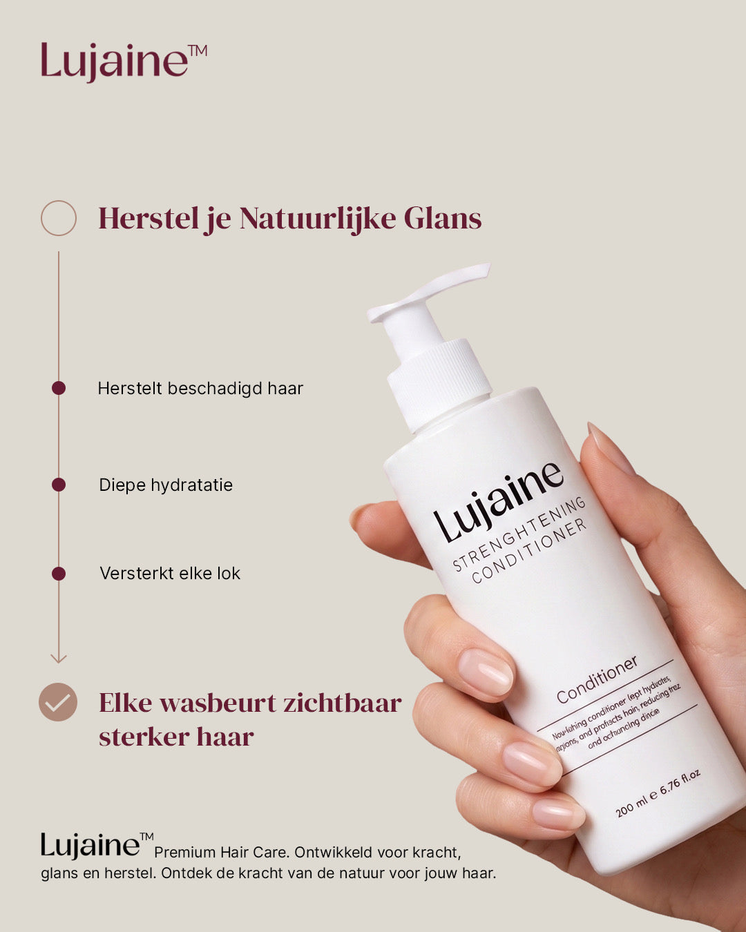Lujaine Strengthening Conditioner 200ml