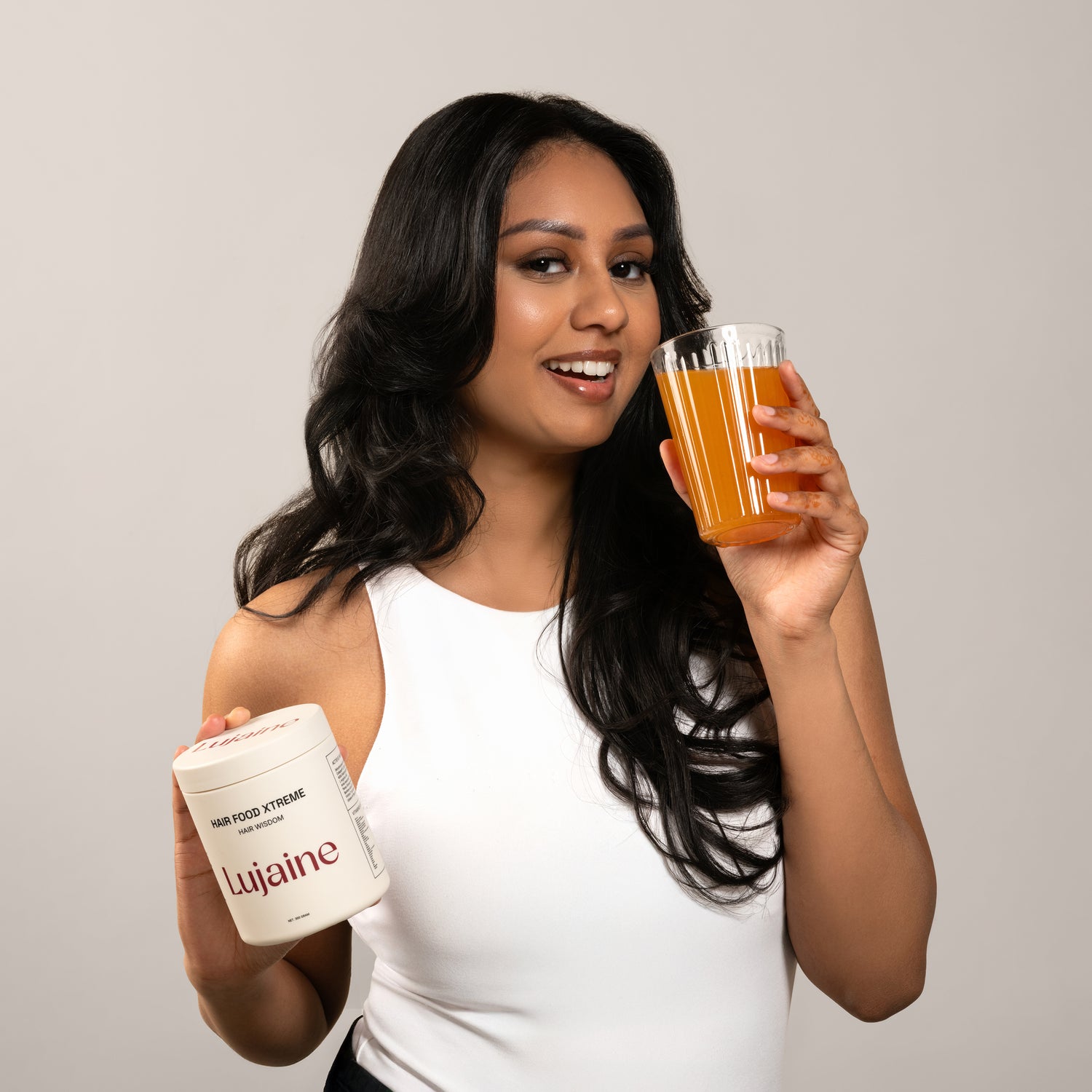 Lujaine Hair Food tegen haaruitval en het stimuleren van haargroei