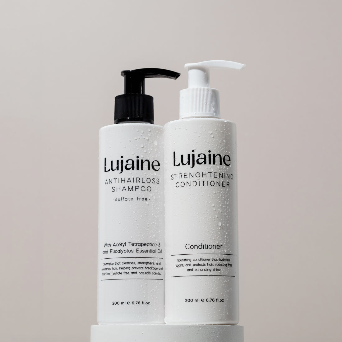 Lujaine Haircare Kit Sensitive - Shampoo + Conditoner + Hairtowel