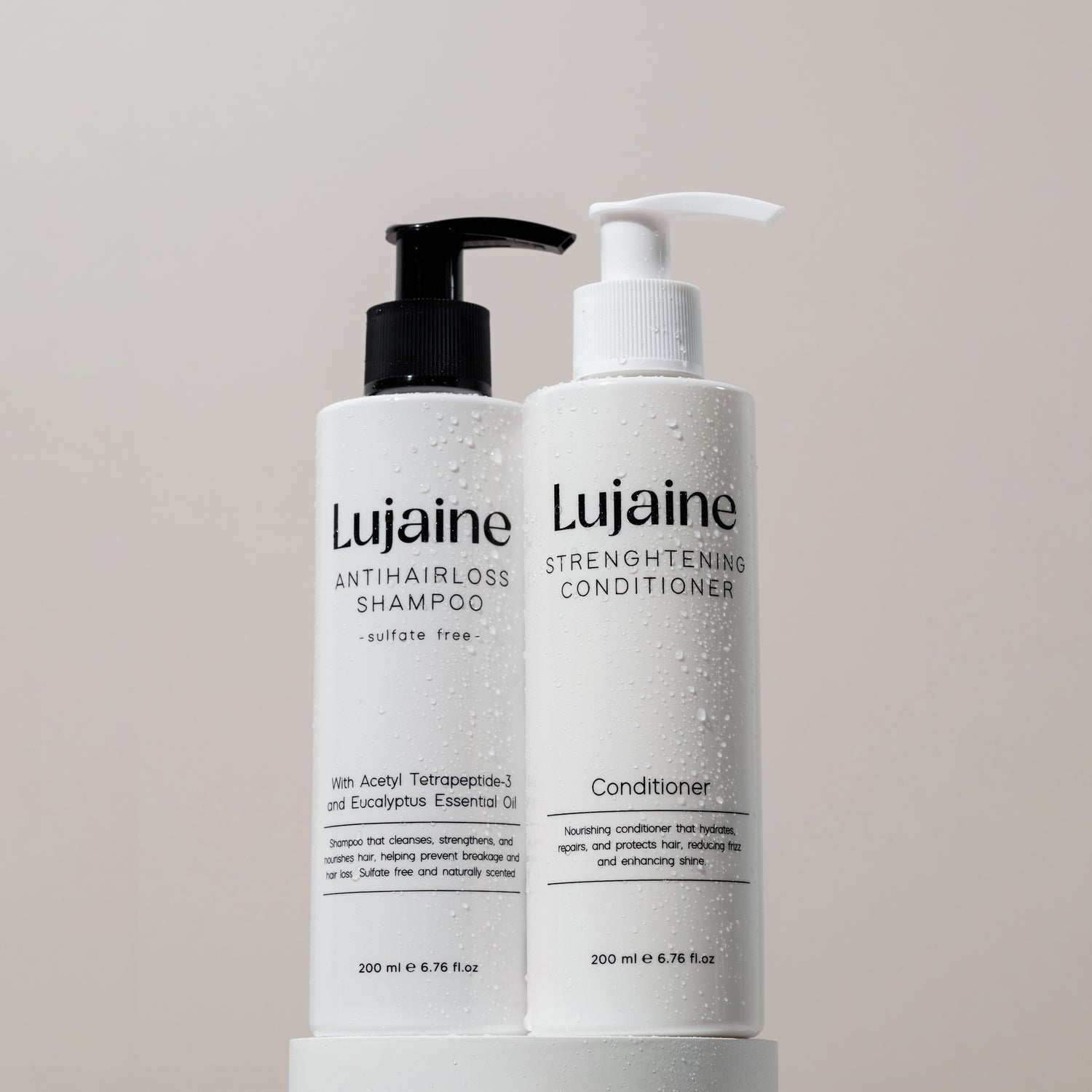Lujaine Anti-Hairloss Shampoo 200ml - Sulfaatvrij en parfumvrij