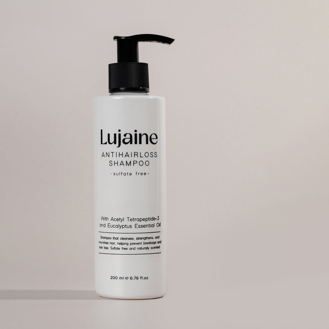 Lujaine Anti-Hairloss Shampoo 200ml - Sulfaatvrij en parfumvrij