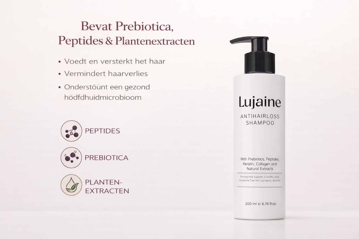 Lujaine Anti-Hairloss Shampoo 200ml – Classic Clean